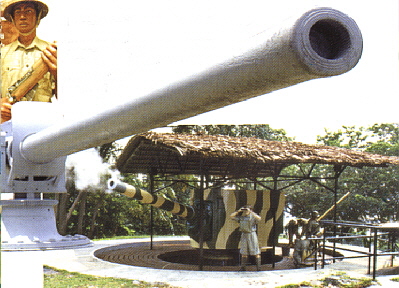 Bild: Verteidigungsanlagen auf Sentosa Island - Fort Siloso