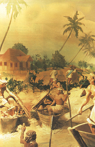 Bild: Besiedlung von Singapur